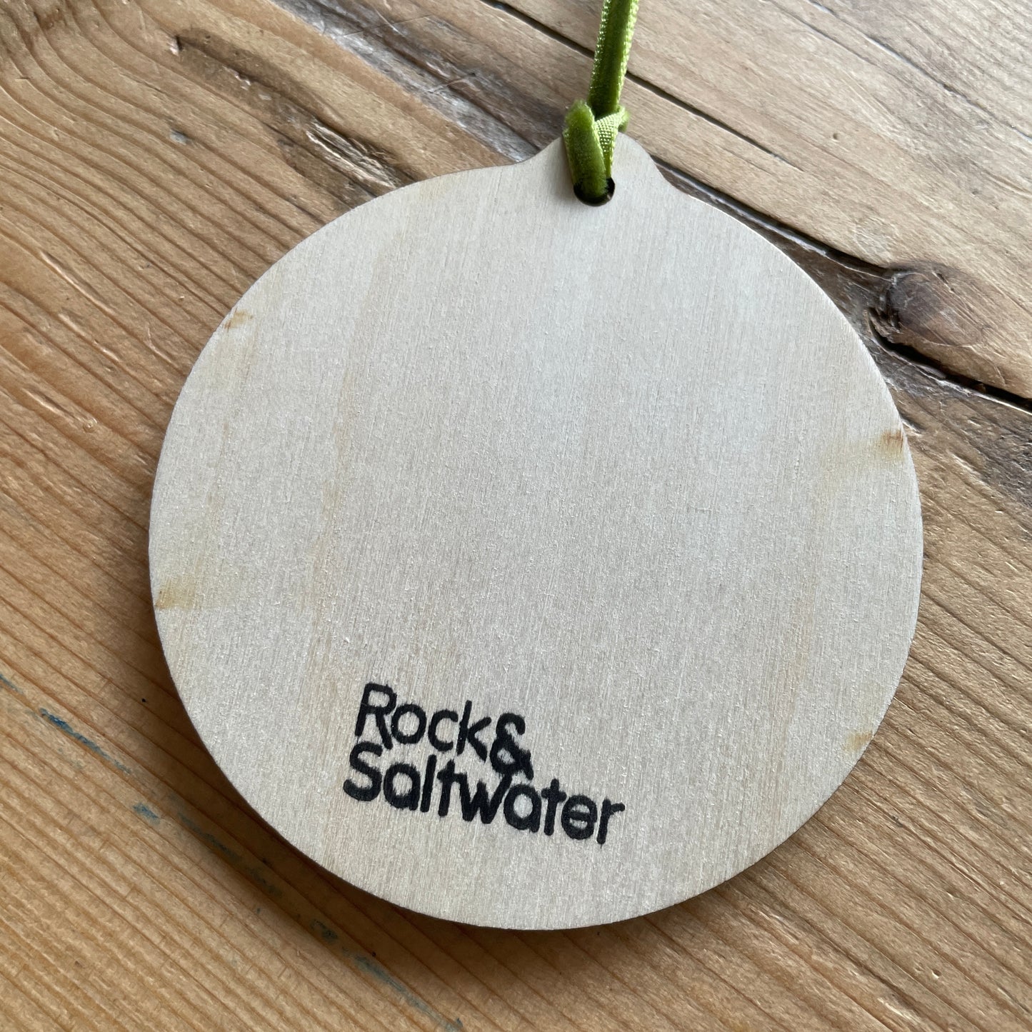 Beloved laser etched bauble